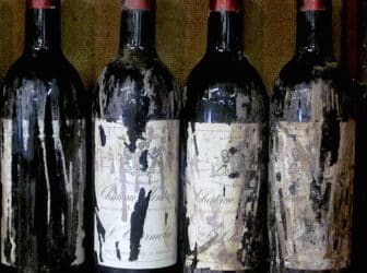 étiquettes anciennes Trois Fois Vin