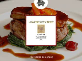 recette Tournedos de Canard et Vacqueyras