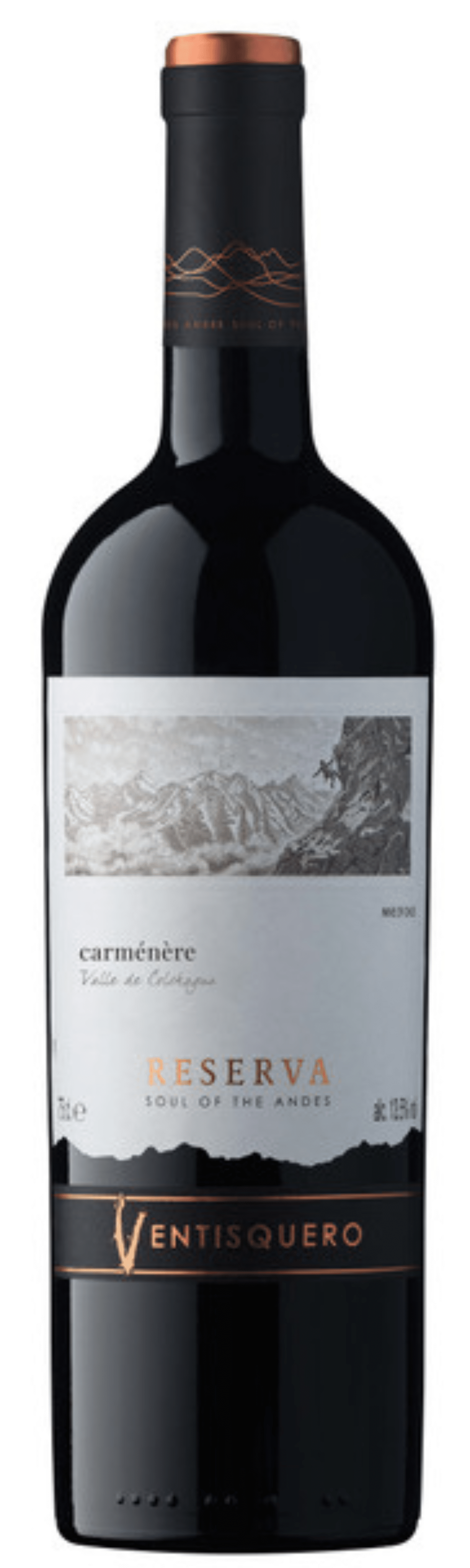 Ventisquero VALLE DE COLCHAGUA Vin 2020 Carmenère CHILI - Trois Fois Reserva