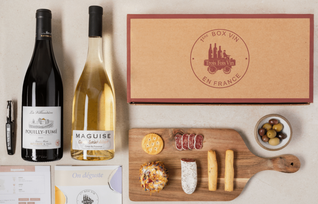 Alba box vin blanc coffret fete des mères