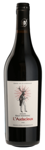 bordeaux côtes de francs haut ventenac vin rouge