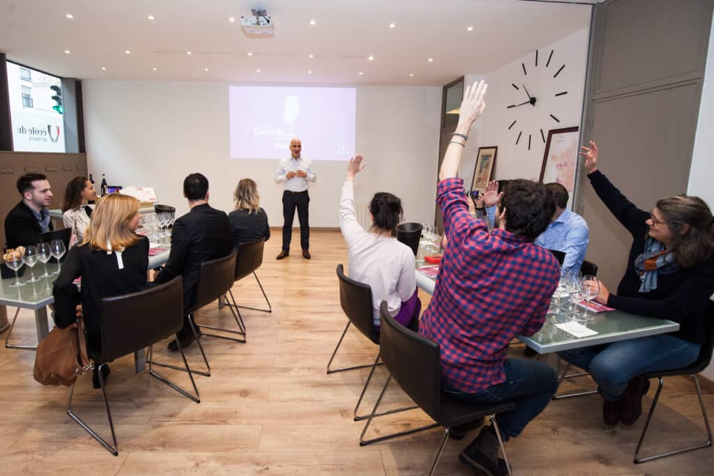 cours dégustation vin